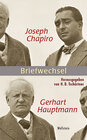 Buchcover Joseph Chapiro - Gerhart Hauptmann