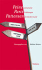 Buchcover Peine, Paris, Pattensen