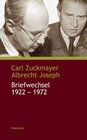 Buchcover Briefwechsel 1922-1972