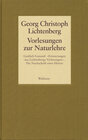 Buchcover Vorlesungen zur Naturlehre. Gottlieb Gamauf: »Erinnerungen aus Lichtenbergs Vorlesungen«. Die Nachschrift eines Hörers