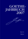 Buchcover Goethe-Jahrbuch 124, 2007