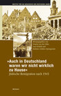 Buchcover »Auch in Deutschland waren wir nicht wirklich zu Hause«