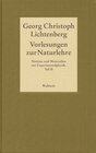 Buchcover Vorlesungen zur Naturlehre. Notizen und Materialien zur Experimentalphysik. Teil II