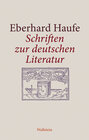 Buchcover Schriften zur deutschen Literatur