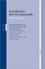 Buchcover Geschichte der Germanistik