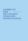Buchcover Jahrbuch der Deutschen Schillergesellschaft