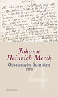 Buchcover Gesammelte Schriften