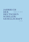 Buchcover Jahrbuch der Deutschen Schillergesellschaft