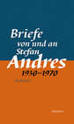 Buchcover Briefe von und an Stefan Andres 1930 – 1970