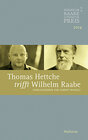 Buchcover Thomas Hettche trifft Wilhelm Raabe