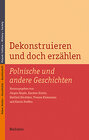 Buchcover Dekonstruieren und doch erzählen