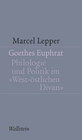 Buchcover Goethes Euphrat