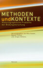 Buchcover Methoden und Kontexte