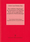 Buchcover Die rechtlichen Regelungen der Immissionen im Römischen Recht und in ausgewählten europäischen Rechtsordnungen