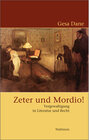 Buchcover Zeter und Mordio!