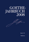 Buchcover Goethe-Jahrbuch 125, 2008