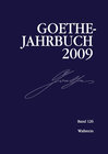 Buchcover Goethe-Jahrbuch 126, 2009