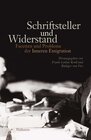 Buchcover Schriftsteller und Widerstand