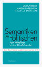 Buchcover Semantiken des Politischen