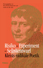 Buchcover Risiko – Experiment – Selbstentwurf