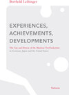 Buchcover Experiences, Achievements, Developments