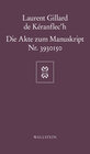 Buchcover Die Akte zum Manuskript Nr. 3930150