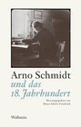 Buchcover Arno Schmidt und das 18. Jahrhundert
