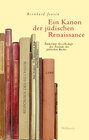 Buchcover Ein Kanon der jüdischen Renaissance