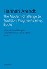 Buchcover The Modern Challenge to Tradition: Fragmente eines Buchs