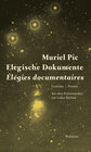 Buchcover Elegische Dokumente / Élegies documentaires