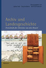 Buchcover Archiv und Landesgeschichte