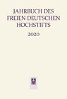 Buchcover Jahrbuch des Freien Deutschen Hochstifts 2020