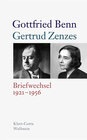 Buchcover Briefwechsel 1921-1956