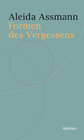 Buchcover Formen des Vergessens