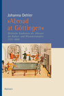 Buchcover »Abroad at Göttingen«