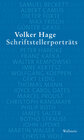 Buchcover Schriftstellerporträts