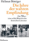 Buchcover Die Jahre der wahren Empfindung