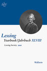 Buchcover Lessing Yearbook/Jahrbuch XLVIII, 2021