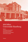 Buchcover 100 Jahre Universität Hamburg