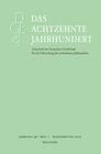 Buchcover Das achtzehnte Jahrhundert 46/1