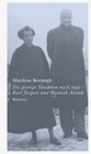 Buchcover Die geistige Situation nach 1945 – Karl Jaspers und Hannah Arendt