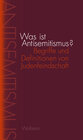 Buchcover Was ist Antisemitismus?