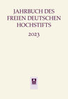 Buchcover Jahrbuch des Freien Deutschen Hochstifts 2023