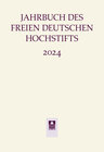 Buchcover Jahrbuch des Freien Deutschen Hochstifts 2024