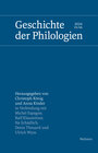 Buchcover Geschichte der Philologien