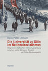 Buchcover Die Universität zu Köln im Nationalsozialismus