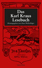 Buchcover Das Karl Kraus Lesebuch