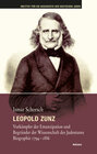 Buchcover Leopold Zunz