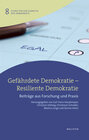 Buchcover Gefährdete Demokratie - Resiliente Demokratie