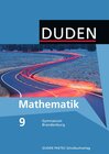 Buchcover Duden Mathematik - Sekundarstufe I - Gymnasium Brandenburg / 9. Schuljahr - Schülerbuch